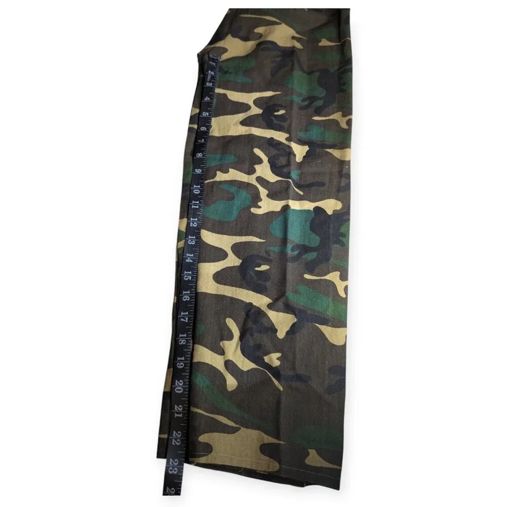 Kid's Handmade Camouflage Fatigues Long Sleeve Top & Pants Size Medium